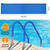 Pool Handrail Cover, 4 Feet Swimming Pool Hand Railing Covers with Zipper