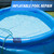 Nuanchu Self-Adhesive Vinyl Pool Liner Patch,Marble,28 x 40 Inch