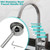 1set 42mm Width 304 Stainless Steel Faucet Handle Kit,for Single Handle Faucet(One-Shape Type)