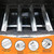 Hisencn Grill Parts for Char-Broil Performance 463342119 463332718 4 Burner