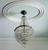 ROJOSER Heavy Duty Canopy Kit and 3.2 feet Pendant Light Fixture Chain for Chandelier or Swag Light Fixtures,Vintage Black