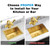 Gold Bar Prep Sink Mini Trumpet Kitchen Essential Sink 15 x10 Inch Rectangular Stainless Steel RV Utility Sink with Golden Drain Strainer Stopper, Single Bowl Undermount or Drop-In Gold Bar Prep Sink Mini Trumpet Kitchen Essential Sink 15 x10 Inch Rectangular Stainless Steel RV Utility Sink with Golden Drain Strainer Stopper, Single Bowl Undermount or Drop-In