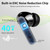 Btootos Wireless Earbud Bluetooth Headphones with 4 Mic, LED Power Display Bluetooth 5.3 True Wireless Earbud,Deep Bass Mini Wireless Headphones in Ear Buds Earphones Sport Elegant Black
