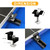 Solar Panel Mounting Brackets Kit for Shingle or Metal Roof,Black
