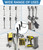 COLCUT Heavy Duty Slatwall Hooks 32Pack, Multi-Size Garage Organizer