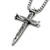 FORGIVEN JEWELRY Nail Cross Large For MenAntique Silver Finish Pendant Heavy Stainless Steel Chain Necklace FORGIVEN JEWELRY Nail Cross Large For MenAntique Silver Finish Pendant Heavy Stainless Steel Chain Necklace