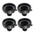 250-gallon IBC tote drain adapter, Water Hose Male Adapter for Garden Hose, Food Grade IBC Drain Adapter (2.44” Fine Thread × 3/4-inch male G-type hose， four pack)