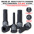Aiourx 1/2" Drive Master Impact Hex Bit Socket Set, SAE, 10 Pieces 1/2" Drive Impact Allen Bit Socket Set, 1/4" - 3/4", Cr-Mo Steel, Heavy Duty Storage Case