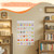 Faccito 1 Pcs Clear Pocket Hanging Portable Sticker Display for 4" Big Sticker Wall-mounted Card Organizer for Scrapbooking Supplies, Vendors, Collectors, Display Stands for Vendor Events