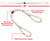 SEWD Tricep Rope 39 Inches Tricep Rope Cable Attachment – Tricep Pull Down Rope for Cable Machine, Easy to Grip & Non-Slip Cable Attachment for Gym Workout Exercise