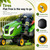 Dawpew 13x6.50-6 Lawn Mower Tires with 3/4 5/8" Bearing Solid Smooth Tires