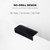 RVPEKUPE 5-Pack Adhesive Cabinet Finger Pulls Matte Black 3.15" Length