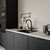 RVPEKUPE 5-Pack Adhesive Cabinet Finger Pulls Matte Black 3.15" Length
