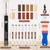 Vinyl Floor Repair Kit with Upgraded Heat Pen - 11 Colors Hardwood Wax 8 Colors Dual Tip Furniture Touch Up Markers, Laminate Flooring Scratch Repair Kit Covers Wooden Scratches, Cracks, Holes