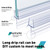 FCSOTSPS Shower Door Bottom Seal,2 PCS 5/16" X 36"
