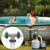 Frienda 1.5" to 1.5" T Joint Pool Hose Connector with 3 Pcs 1.5" Diameter Pump Replacement Hose 59" Long, Pool Hose Adapter and Replacement Accessories Fitting for Filter Pump(Clear White)