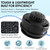 Eyoloty KTHA 1040-03 Weed Eater Replacement Cover Cap Kit Compatible with Kobalt 80V KST 1680-06 40V KST 2540-06 KST 1040A-03 24V KST 224A-03 KST 224B-03 Cordless String Trimmer with Base Parts