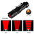 Souyos 3 Pack Red Light Flashlight,3 Modes Red Led Flashlight,Zoomable Long Range Red Hunting Light Red Flashlight Torch with Clip for Hunting,Detector,Night Observation, Night Detecting-Black House