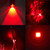 Souyos 3 Pack Red Light Flashlight,3 Modes Red Led Flashlight,Zoomable Long Range Red Hunting Light Red Flashlight Torch with Clip for Hunting,Detector,Night Observation, Night Detecting-Black House