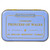 New English Teas Catherine Princess of Wales Sky Blue Tea Tin with 40 English Breakfast Teabags