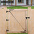 Durable Anti Sag Gate Kit for Wooden Fence, Anti-Sag Gate Support Cable Kit in Zinc, Anti-Sagging Fence Gate Kit Steel Gate Hardware, Wood Door Repair Kit for Outdoor, Gate Frame Kit Black, 2 Pack