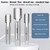 M11 x 1.25mm Thread Tap – HSS 6542 Extra Long Metric Machine Taps, 130mm (5.12") for Mold Repair and Fine Part Threading in Metalworking (1Pc)