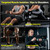 Toosci Cable Machine Attachment Set 7-Piece LAT Pulldown Tricep Rope