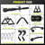 Toosci Cable Machine Attachment Set 7-Piece LAT Pulldown Tricep Rope