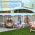 Hicarer 3 Pack Pool Float Storage Holder 16 Inch Wall Mount Pool Float Organizer Heavy Duty Hanger Rack No Drill Fence Hooks for Swimming Rings Towels Tools Outdoor Backyard Storage