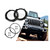 7 Inch Round Headlight Mounting with Headlamp Bracket Bezel Fits for Jeep