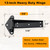 Heavy Duty Gate Hinges 13" 1100Lbs Capacity Solid Carbon Steel