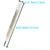 ℃&℉ Clinical Glass Thermometer for Underarm 2PCS - Classic Non Digital Thermometer for Adults - Accurate Easy Reading by HARIKA LIFE