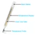 ℃&℉ Clinical Glass Thermometer for Underarm 2PCS - Classic Non Digital Thermometer for Adults - Accurate Easy Reading by HARIKA LIFE