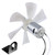 PlusRoc RV Vent Fan Replacement 6 inches, 190 CFM