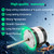 F48AE48A61 Fan Motor Replaces for genteq, 3314471.011, 3314471.013, Compatible with RV AC Dometic Duo-Therm Penguin II 641815, 641816, 641835, 641915, 641916, 641935, 1/4 hp, 1650 rpm, 1-Year Warranty