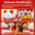 Nisorpa 11" Ceramic Lucky Cat Waving Arm with Auto-Swing Plastic Arm