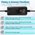Qualirey 11W Aquarium UV Light for Fish Tank, UVC Light Fish Tank for Aquarium Algae Control, Submersible Waterproof UV Lamp with Timer and Hood for Pond Sump Swimming Pool