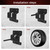 Spare Tire Mounting Bracket Rack for Enclosed Trailers,Spare Tire Holder Mount, Upgraded Spare Wheel Carrier,Cargo Race Box Trailers, Trucks, Vans, Garages, Warehouses and Semis (Wall Mount)