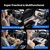 2-in-1 Car Steering Wheel Desk Tray & Slim Seat Gap Filler Organizer, Foldable Car Table for Eating Working, Carbon Fiber Car Laptop Tray & Seat Organizer for Car SUV Truck