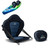 EELLAO Kayak Seat Deluxe Paddle Board Canoe Seat with Detachable Storage Bag, Cushioned Back Support, Thickened Seat Cushion, 4 Adjustable Straps for Kayak, Padded Boat, SUP, Canoe, Fishing Boat
