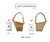 Concealed Carry Sling Bag for Men, Chest Holster Bag of Pistols Anti-Thief Crossbody Daypack Personal Pocket Sling Pack