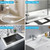 Zehiels 98Inch Shower Threshold Water Dam, Self-Adhesive Silicone Shower Barrier Water Stopper Shower Door Bottom Seal Strip Shower Splash Guard for Bathroom Kitchen Bathtub