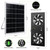 Solar Fan for Chicken Coop, ropelux Solar Powered Dual Exhaust Fans with 18000mAh Battery & 2 Timers, 24/7 Strong Airflow Cooling Ventilation for Greenhouses, Dog Houses, Attics, Sheds, Cabins