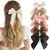 Yougeigy 6PCS Bow Hair Ties, Satin Hair Ribbon, Ribbon Hair Bows for Women Girls, Elastics Hair Scrunchies for Thick Thin Hair, Bows Hair Accessories with Long Tail, Black Yougeigy 6PCS Bow Hair Ties, Satin Hair Ribbon, Ribbon Hair Bows for Women Girls, Elastics Hair Scrunchies for Thick Thin Hair, Bows Hair Accessories with Long Tail, Black