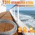 CELYND Stainless Steel Cable for Railing - 25FT 3/16" T316 Wire Rope
