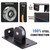 RoakyRoasy Ladder Hoist for Garage Ceiling with Metal Pulley System Holds 150 lbs, 5.5" Low-profile Self Locking Storage Lift, Parallel or Perpendicular Mounted