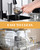 GDOR 1200W Juicer, 3.2" Wide Chute, Titanium-Enhanced Blade, Heavy-Duty Copper Motor, Dual Speed Centrifugal Juice Extractor, BPA-Free, Silver