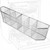 Viscogrip 2-Piece Dishwasher Basket for Silverware, 304 Stainless Steel