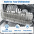 Viscogrip 2-Piece Dishwasher Basket for Silverware, 304 Stainless Steel