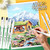 SFAIH Acrylic White Paint Pens - 8 Pack 2-3MM Medium Tip & 0.7MM Extra Fine Paint Marker for Rock Painting, Wood, Metal, Fabric, Plastic, Canvas, Glass, Ceramic, Diy Crafts, White Out Pen